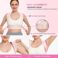 Vicorrect Posture Corrector Unisex Back Brace Support Shoulders Medium New
