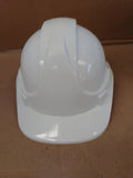 Blackrock 7000600 White 6 Point Safety Helmet One Size Full Brim