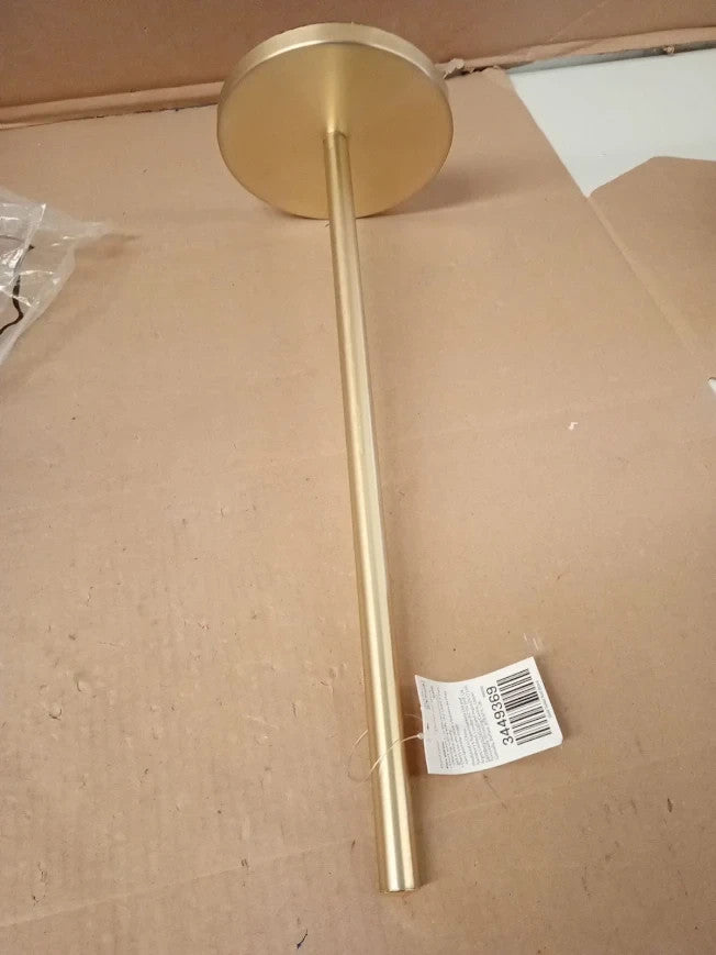 Argos Home Toilet Roll Holder Gold Holds Up To 3 Roll 16.3cm