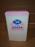 Tala Originals Metal Pink Cream Nostalgic Design Storage Tin 18.5x18.5x19cm