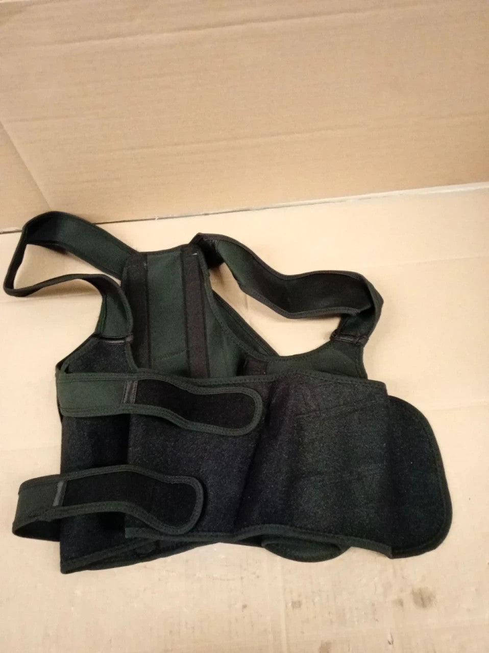 Back Support Brace Posture Corrector Breathable Shoulder Neck Lumbar XL New
