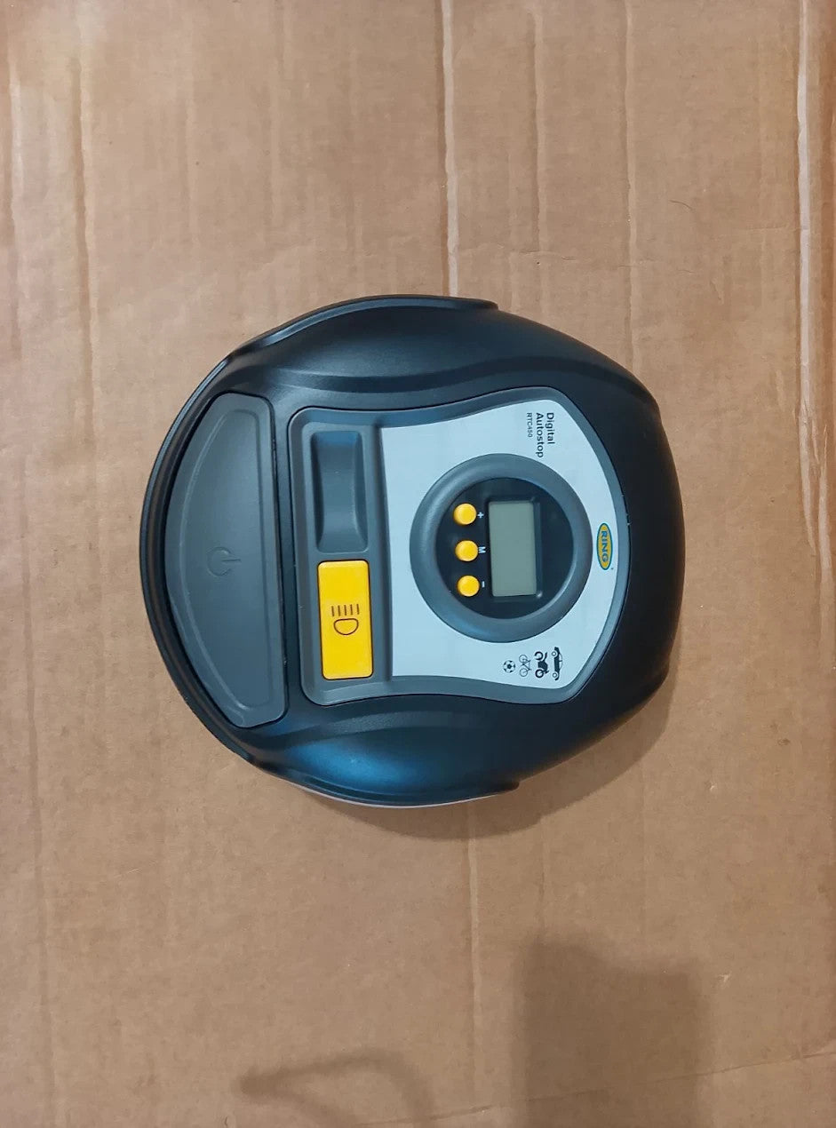 RING TYREINFLATE 450 Digital Compressor PSI BAR kPA LED Design All Vehicle