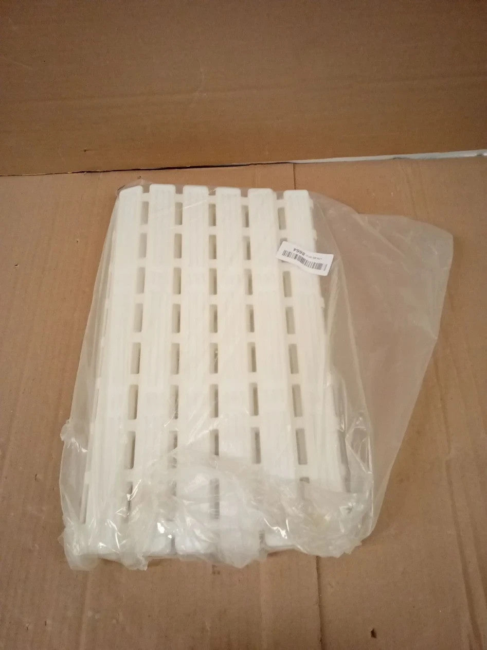 XIYUNTE Large Shower Mat Non Slip Anti Mould Elderly 90x40cm Cream White