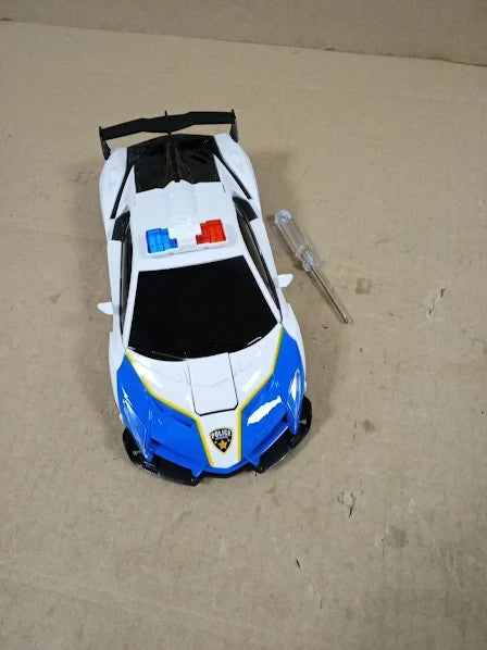 Getatoy Toys Transforming Remote Control Police Car Toys Gifts Robot 5+