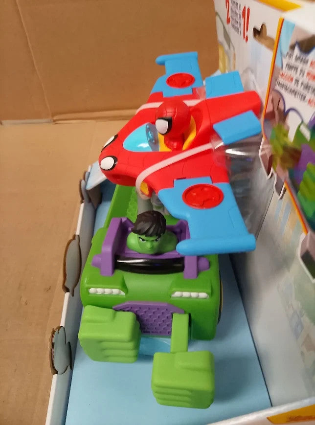 Spidey His Amazing Friends Marvel Team Up Tank Vehicle 2 Pieces