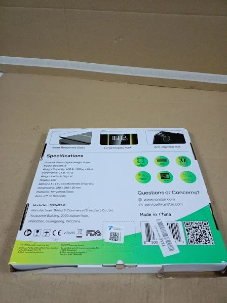 RunStar Scale Body Weight Digital Bathroom Scale High Precision New