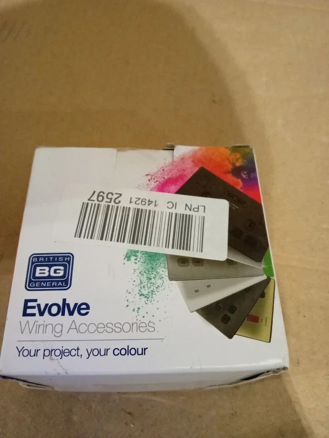 BG Evolve Touch Dimmer Switch Double Slave 2 Way Trailing Edge Matt Black New