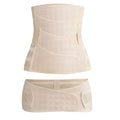 Wanyi 4 Patch Postpartum Belly Wrap Pelvis Belt 2 in 1 C Section Large New