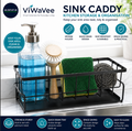 ViWaVee Sink Caddy Kitchen Storage & Organisation Organiser Sponge Holder