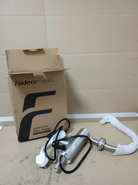 Fudeer Electric Instant Hot Water Tap Kitchen 3.3kW Fast Heating Faucet New