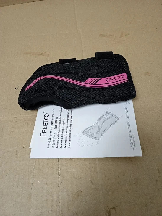 Freetoo Wrist Support S Shaped Arthritis Adjustable Day Night Right Medium New