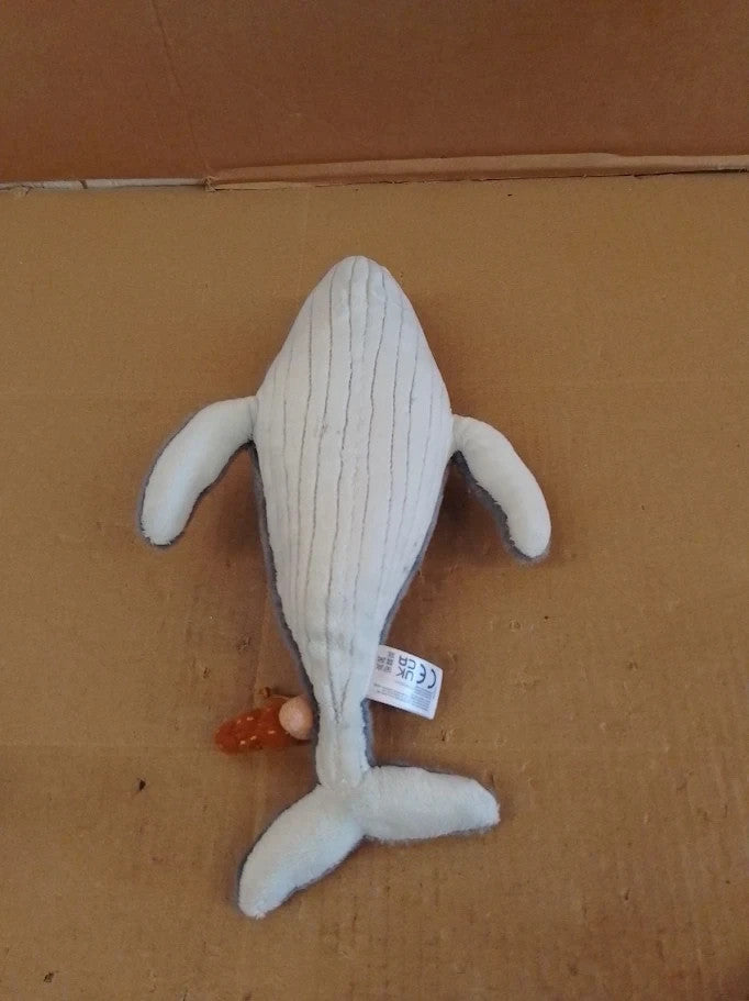 The Snail On The Whale Soft Toy 61238 7in Grey Julia Donaldson Axel Scheffler