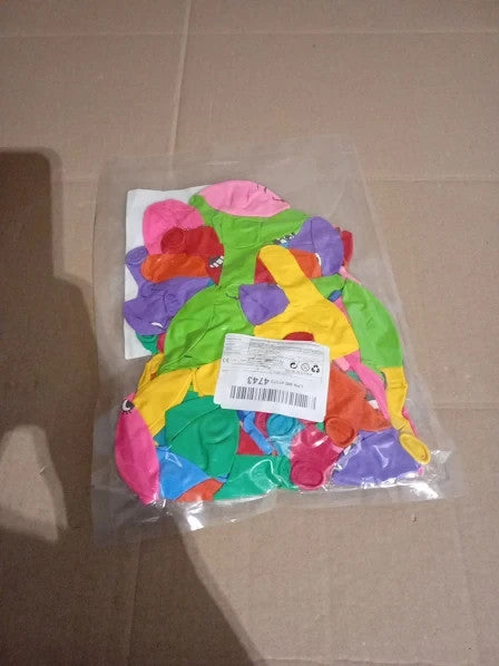 Youyike 200pcs Emotion Series Latex 12in Smiley Face Colourful Ballons New