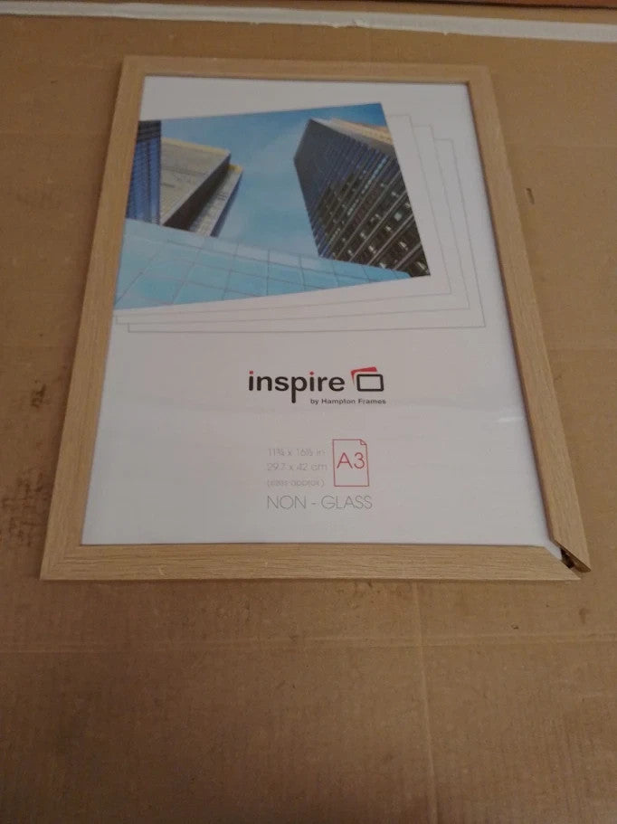 Hampton Frames Poster Sorbonne A3 Oak Effect 29.7x42cm Engineered Wood