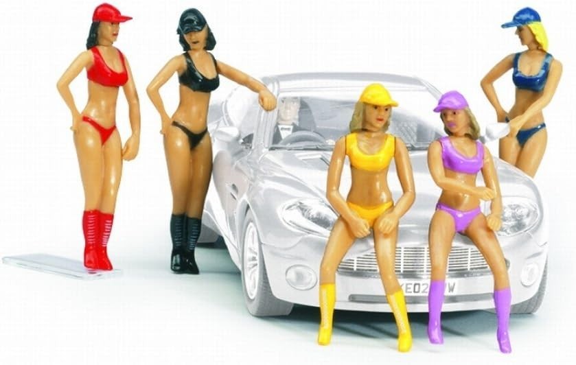 Carrera Evolution 20021114 Pit Babes Figure Racing System Multi Color New