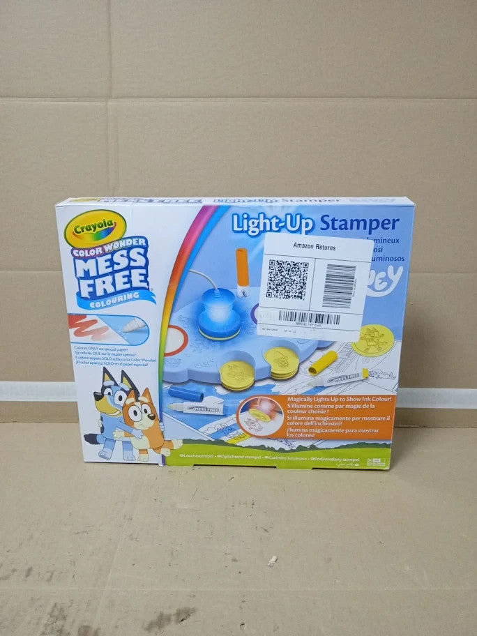 Crayola Bluey Color Wonder Magic Light Up StamperBluey Stamps3+ New