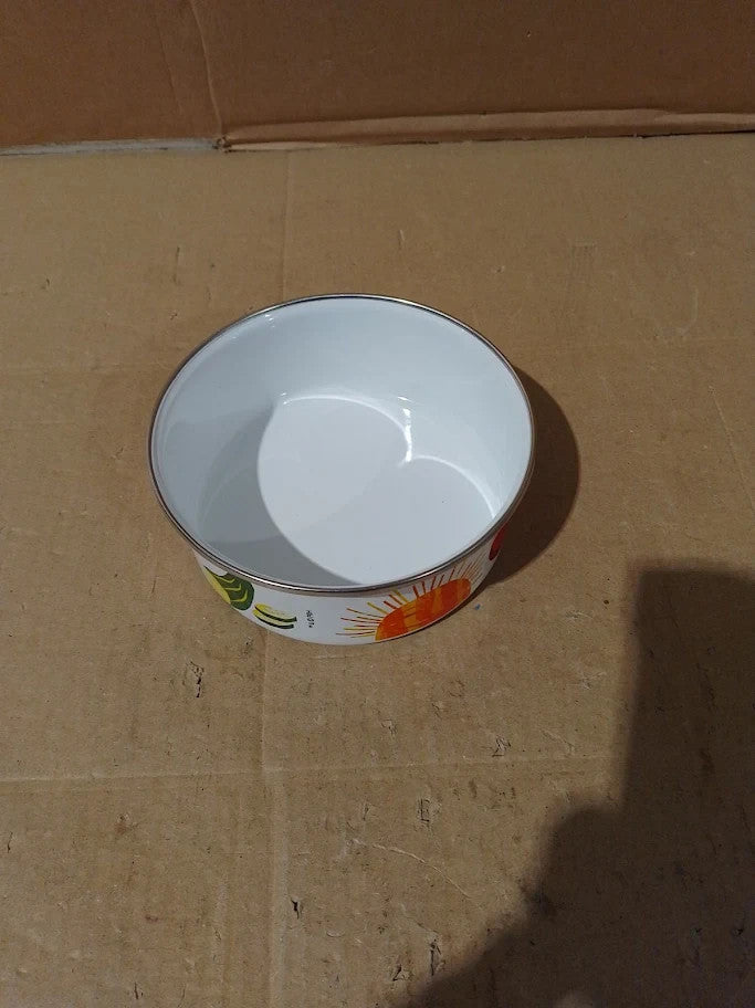 Robert Frederick The Very Hungry Caterpillar Enamel Bowl Durable Lightweight