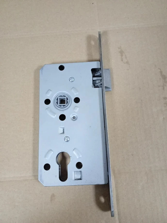ABUS 20mm Mortice Lock Silver Door Security Easy Metal Latch Durable Premium