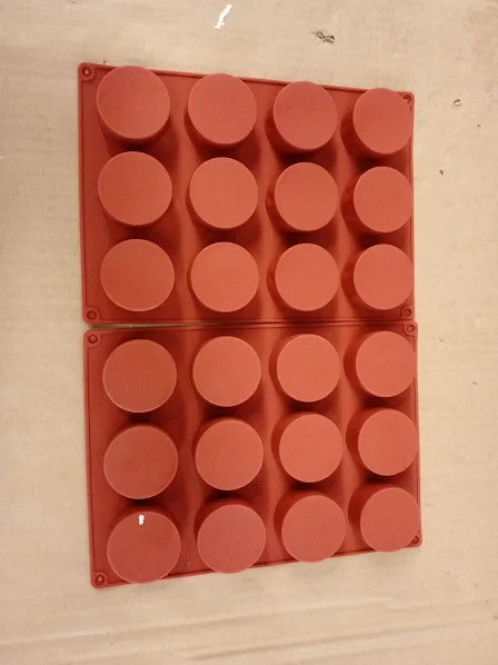 Newk 2 Pack Round Silicone Mold Cake Pops Soap Chocolate 9.61x6.89x0.98in New