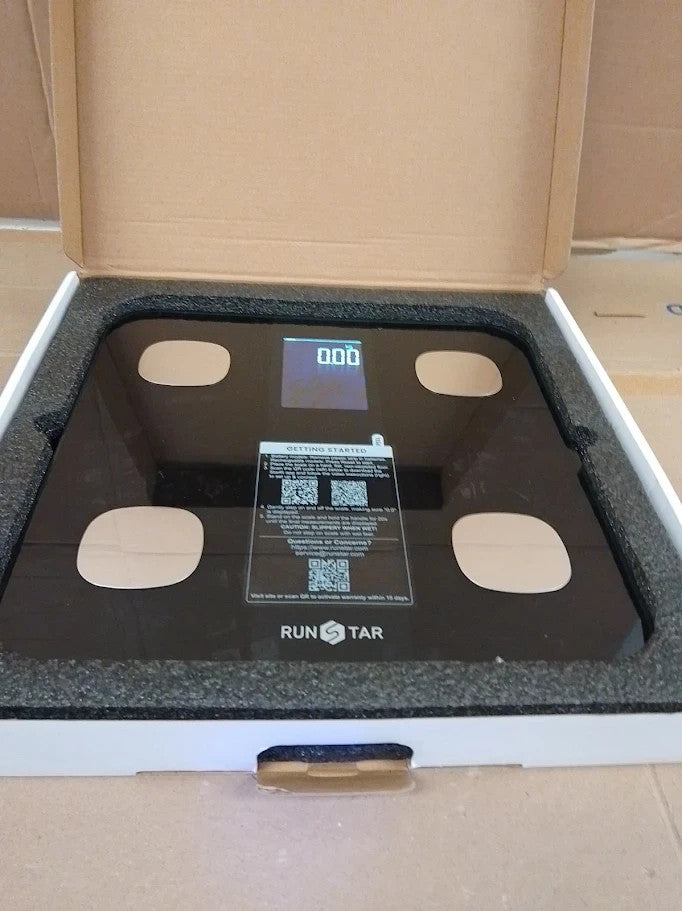 Runstar Scales Body Weight Fat Percentage Bathroom High Accuracy Large 400lb New
