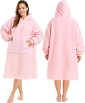 KEPLIN Oversized Blanket Hoodie Ultra Soft Fleece & Sherpa Lined Wearable Hood