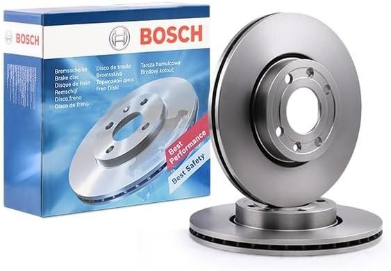 Bosch BD1033 Brake Discs Front Axle ECE R90 Certified 259.6mm Diameter New