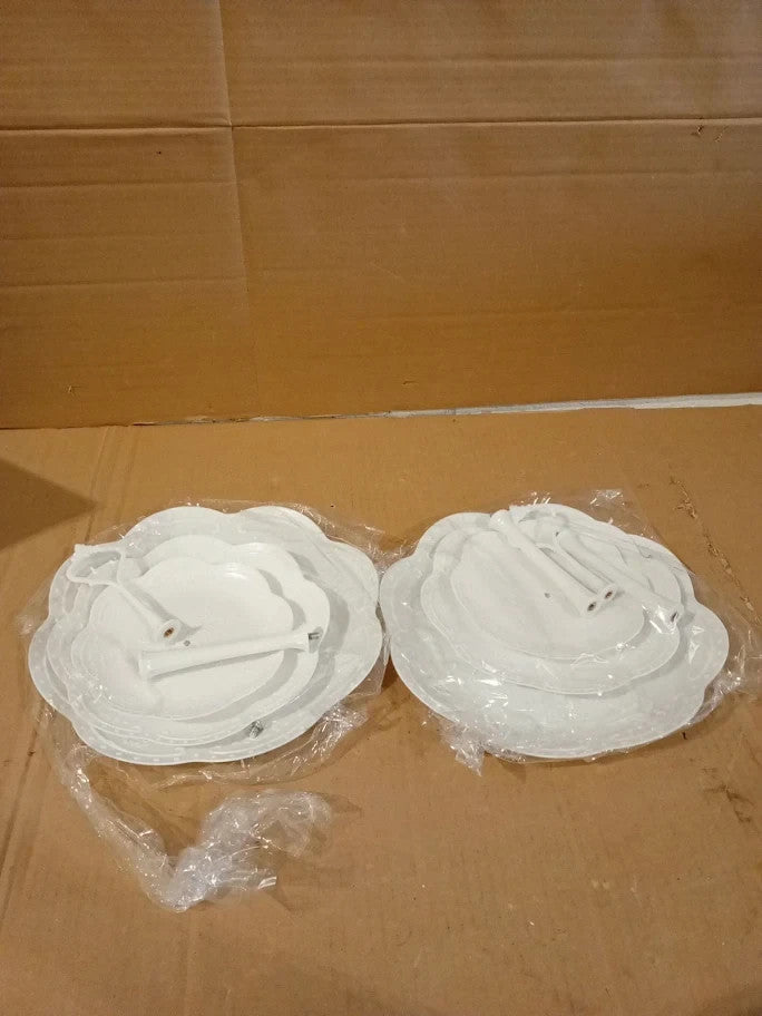 3 Tier Cake Stand 2 Pack Square Afternoon Tea Stand Food Grade PP New