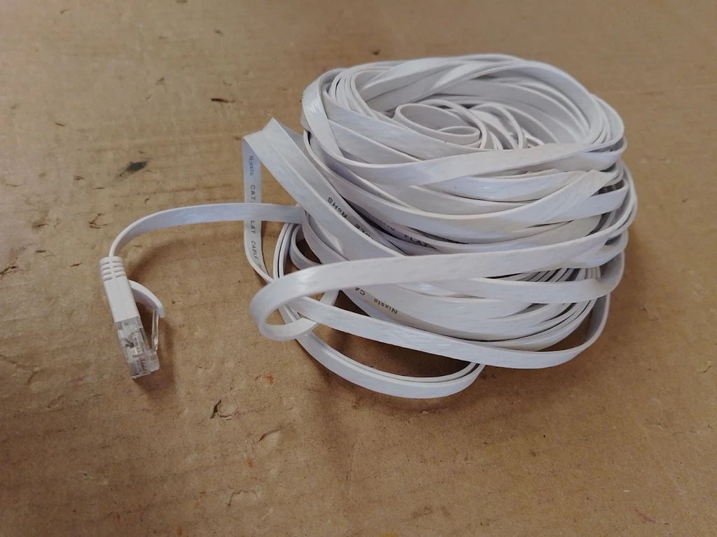 Nixsto 20m Ethernet Cable Cat 6e Cat6 Long Internet Cable Snagless Rj45 New