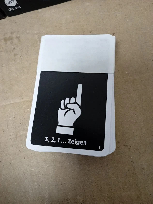 Mattel Games If You Were Party Game Card German Version New