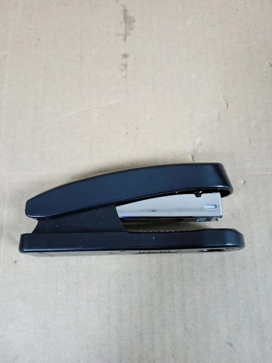Q Connect Half Strip Plastic Stapler Black Metal Plastic Up To 20 Sheets New