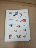 Wrendale Designs Set 4 Large Placemats Multi Coloured Durable Cork Board New