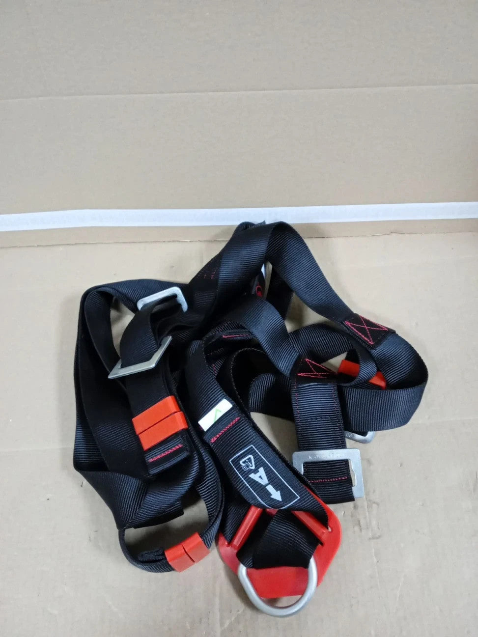 JSP SPARTAN Restraint Kit Black One Size Height Safety Harness & Lanyard New