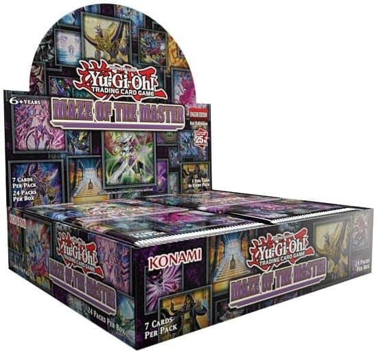 YugiOh Maze Of The Master Booster Display 24 pcs Cardboard YGO0012 Games New