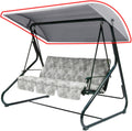 WingFly Replacement B&Q Colorado 3 Seater Garden Swing Hammock Canopy 204x117cm
