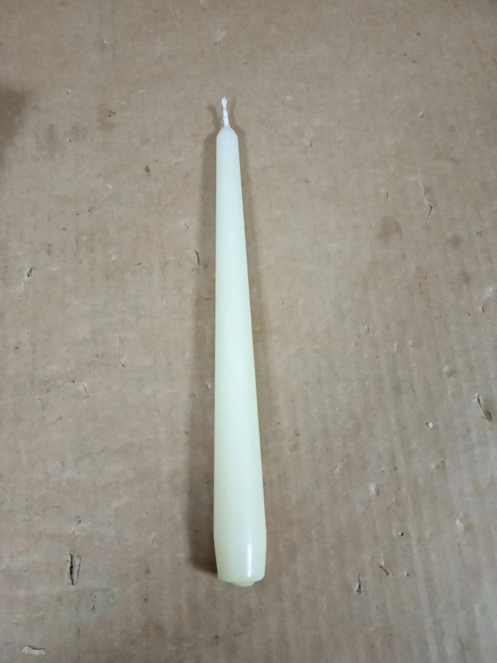 Ivyline Bolsius Tapered Dinner Candles Ivory box 10" 103600352205 10 Pieces