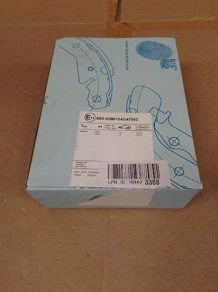 Blue Print ADN14165 Brake Shoe Kit ‎Position Handbrake Rear 19.99x14x5.99cm New