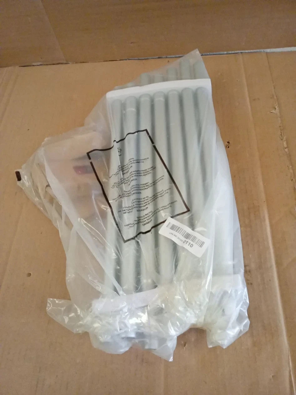 TONIAL Bay Window Curtain Rods 32 To 86in Center Rod 20-84in Side 3/4in Cap End