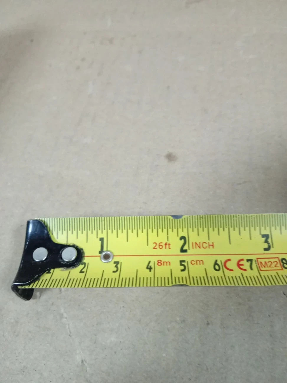 Hultafors TKC8ME TufLok Pocket Tape 8m Matt Coat 26ft Width 25mm EC Class II