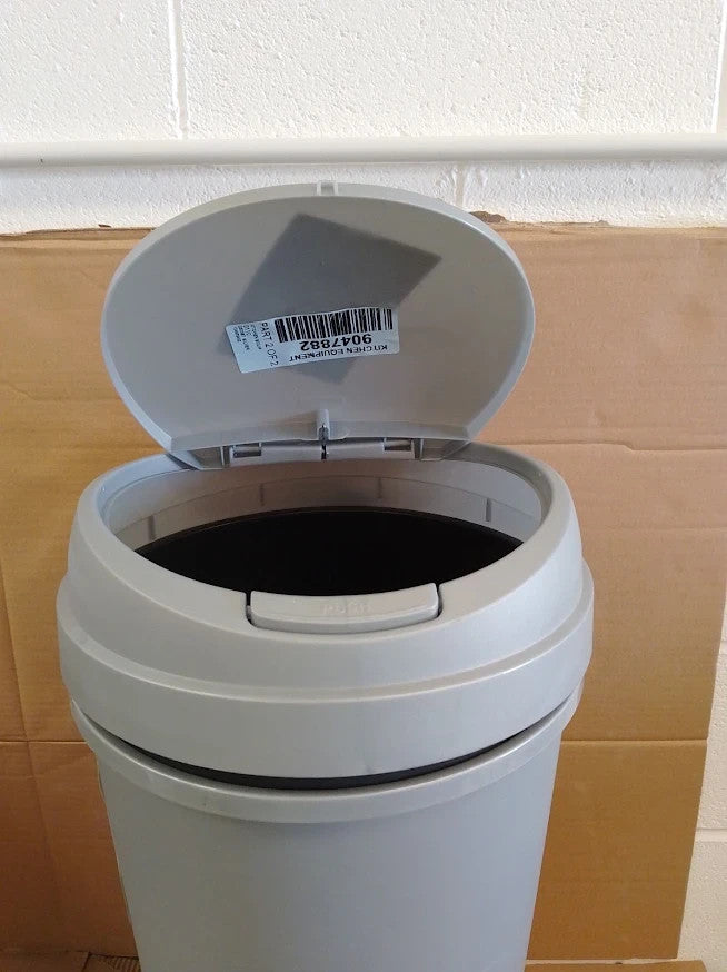 Curver 45 Litre Touch Top Kitchen Bin Silver Waste Quality Design Durable