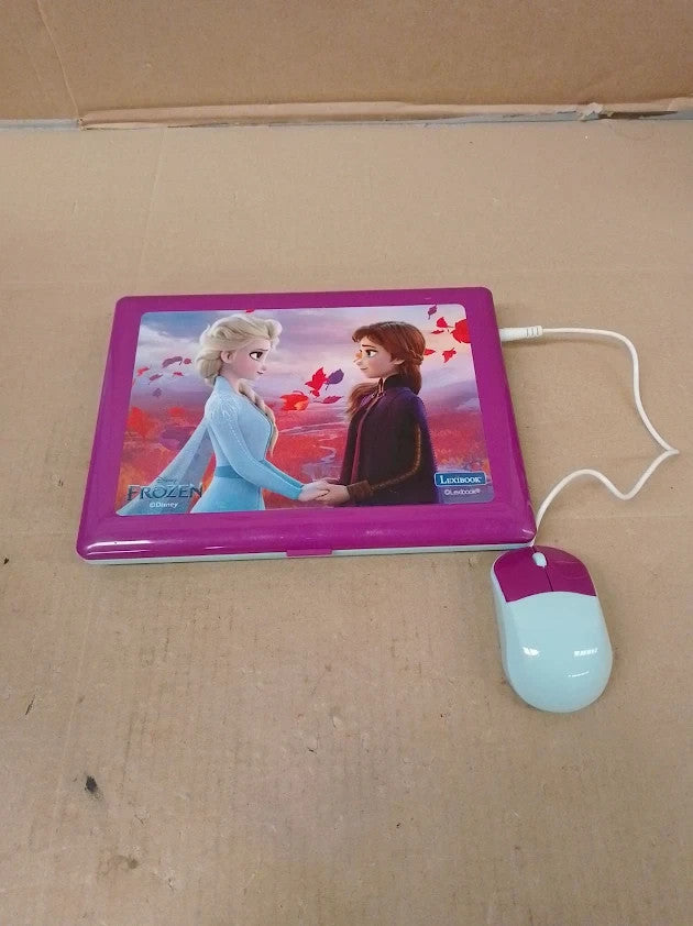 LEXIBOOK Frozen Educational Bilingual Laptop Spanish/English Girls Toy New