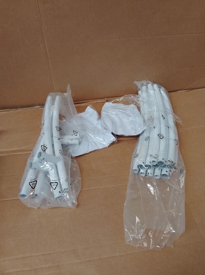 PILIN Metal Round Balloon Arch Kit White Party Wedding Decoration 1.8M New