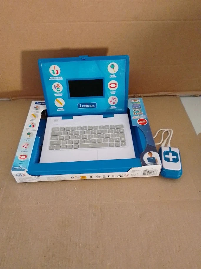 Lexibook Educational And Bilingual Laptop French English Math Colour Screen 3+