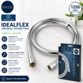 Shower Hose Ideal Standard Idealflex Universal 1.25m Chrome BE125AA Flexible