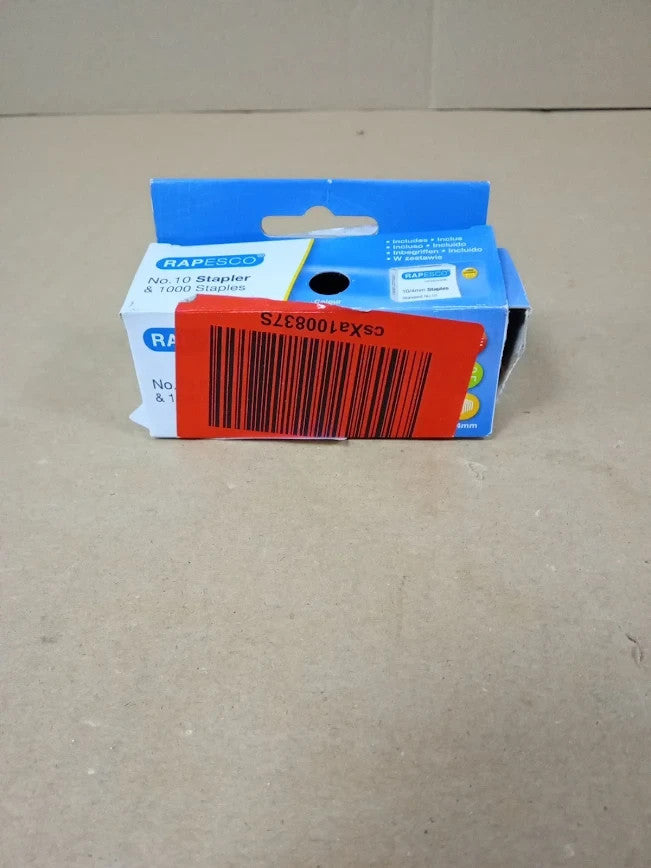 Rapesco PSE000AS Pocket Stapler 10 4mm Staples 12 Sheet Capacity