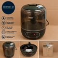 Dreo Cool Mist Humidifier 30H Quiet Ultrasonic Diffuser Bedroom Black Design
