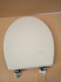 Argos Home Shell Moulded Wood Toilet Seat Adjustable 41.9x37.2x6.2cm