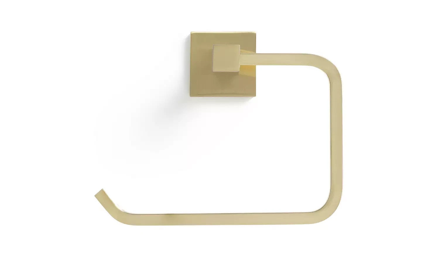 Argos Home Toilet Roll Holder Brushed Gold Bathroom Tissue Paper Holder New