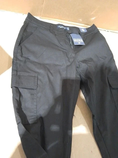 Lee Cooper Ladies Cargo Trousers Multi Pocket 10 UK 28in Leg Short New