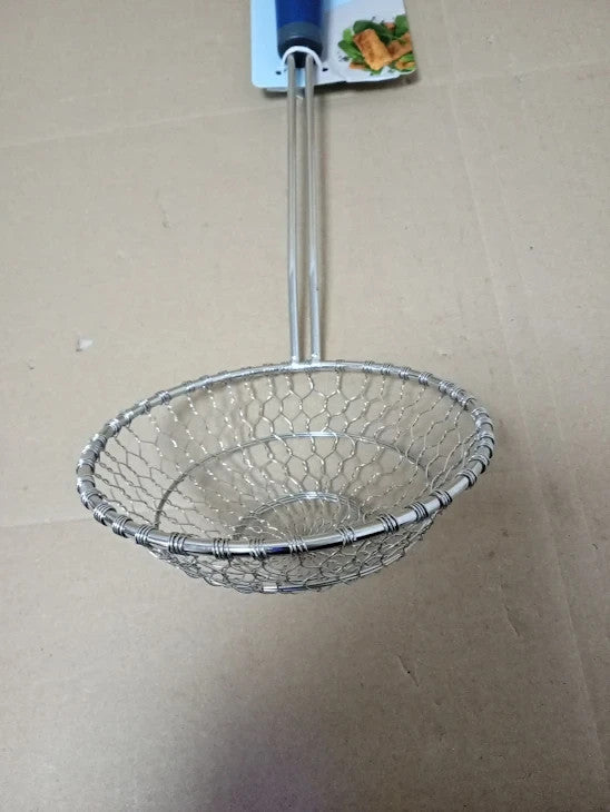 Tasty Everyday Skimmer Spider Head Fine Stainless Steel Kitchen Strainer New