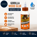 Gorilla Waterproof Wood Glue Woodworking Repair Furniture 236ml